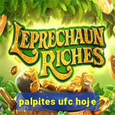 palpites ufc hoje